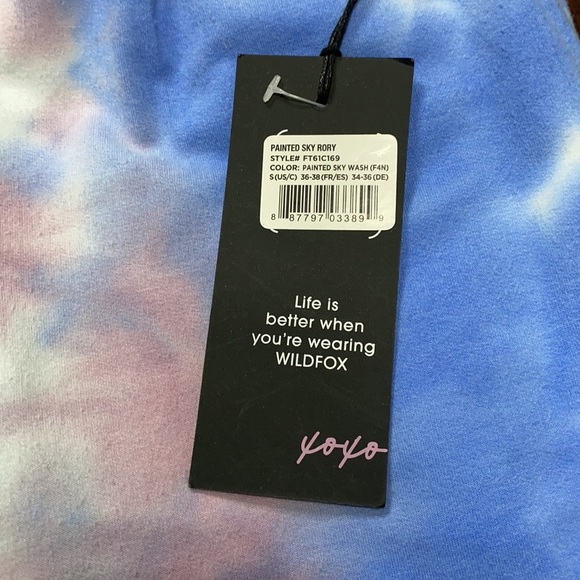 Wildfox Painted Sky Rory Sweatpant Size S NWT - Picture 3 of 7